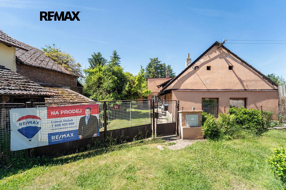 Prodej rodinného domu 80 m², pozemek 1434 m²
